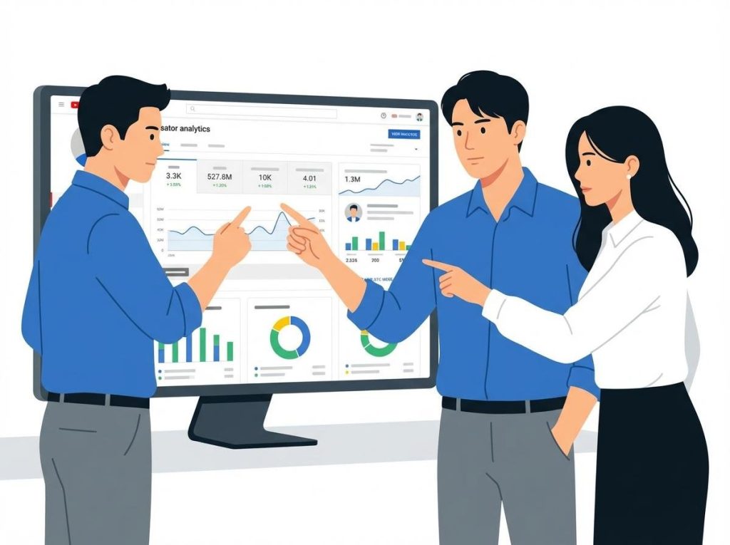 유튜브 크리에이터 분석 대시보드